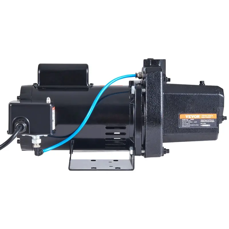 1.5 Hp Cast Iron Sprinkler/Irrigation Pump, 115/230 Volt, 66 Gpm 3450 Rpm Shallow Well Jet Water Pump Booster, 1'' Npt Outlet 1-1/4'' Npt Inlet Lake Lawn Pump For Irrigation Sprinkler System 1