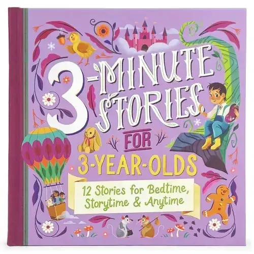 3-Minute Stories For 3-Year-Olds - Hardcover 1