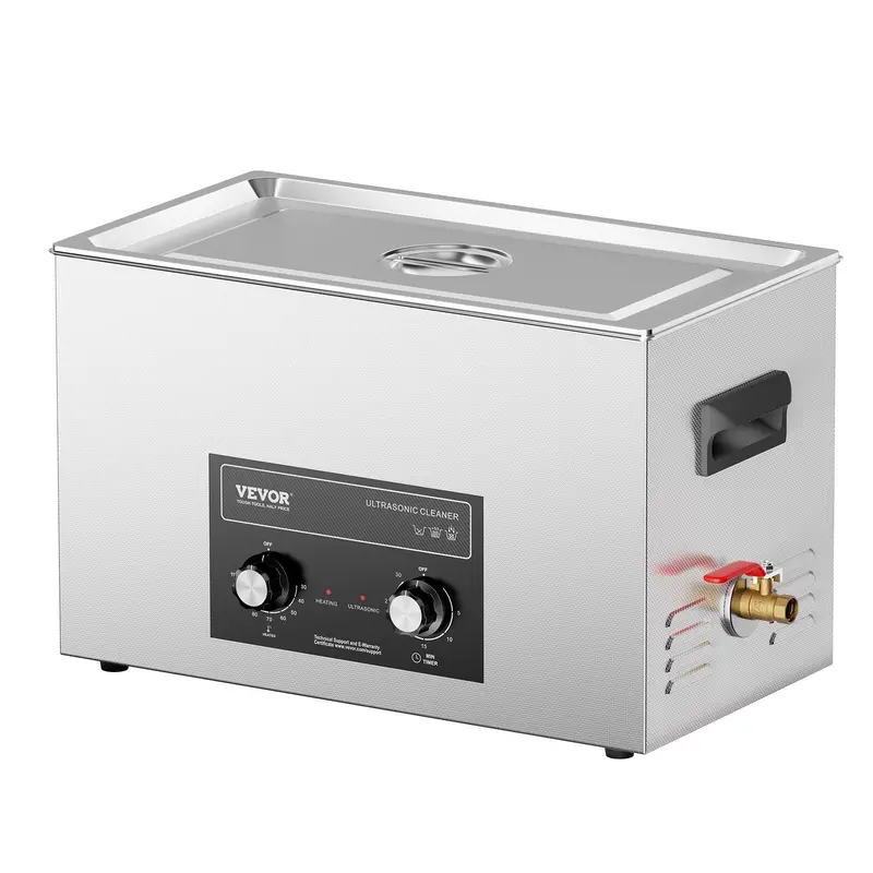 30L Ultrasonic Cleaner With Heater Timer & Basket Digital Sonic Machine 1