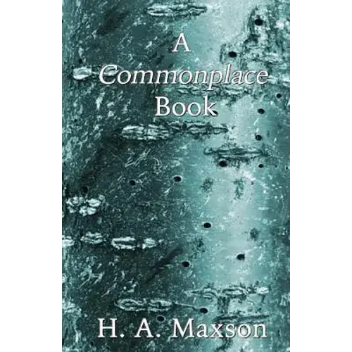A Commonplace Book - Paperback 1