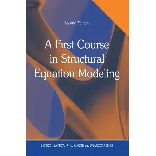 A First Course In Structural Equation Modeling [With Cdrom] - Paperback 1