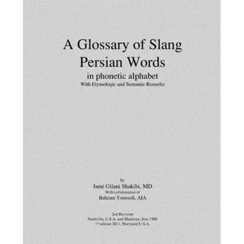 A Glossary Of Slang Persian Words - Paperback 1