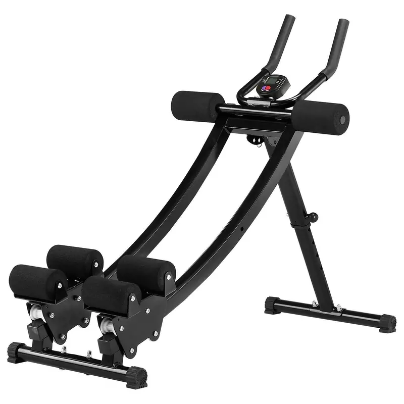 Ab Workout Machine Equipment Home Gym Core Abdominal Trainers Dual-Track 1