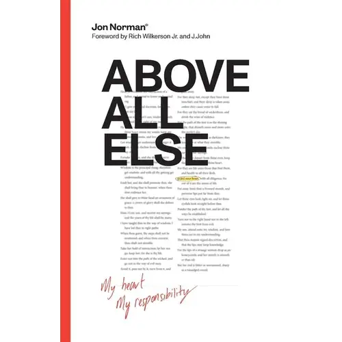 Above All Else: My Heart, My Responsibility - Paperback 1