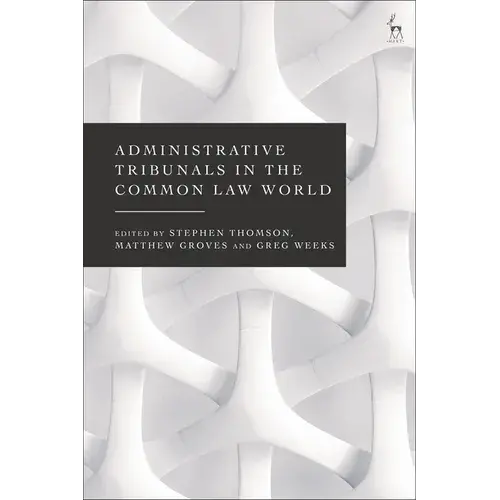 Administrative Tribunals In The Common Law World - Paperback 1