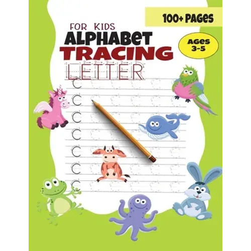 Alphabet Tracing Letter For Kids: Preschool Writing Workbook - Abc Animal Alphabet Handwriting Practice Book For Kids Ages 3-5 (Gift ) - Paperback 1