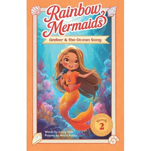 Amber And The Ocean Song: A Sparkly, Underwater Adventure Series For Kids 6-10 - Paperback 1