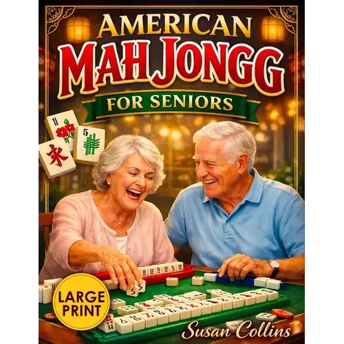 American Mah Jongg For Seniors: The Large-Print Visual Guide Learn The Game In Just 30 Minutes With Easy Step-By-Step Instructions Using Nmjl Rules An - Paperback 1