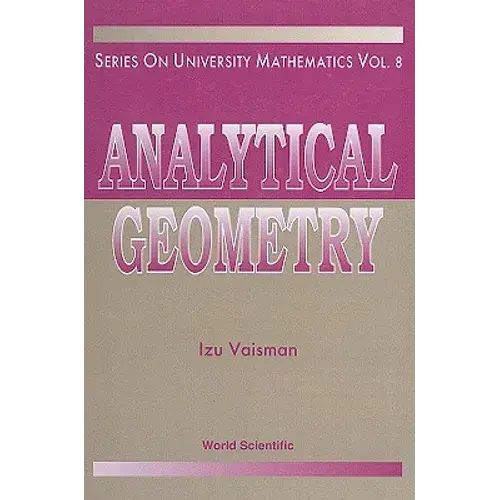 Analytical Geometry (V8) - Hardcover 1