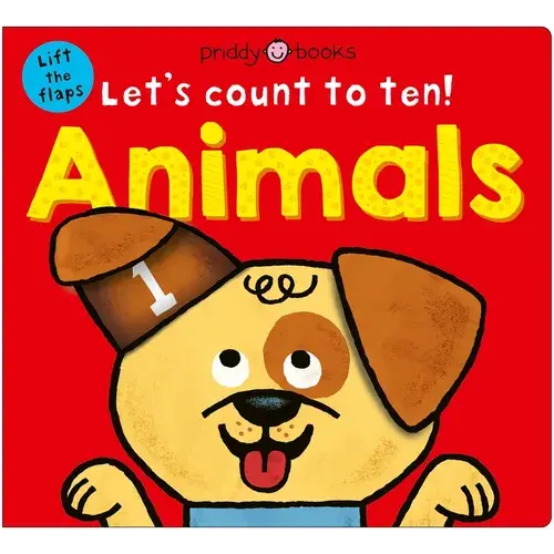 Animals (Let's Count To Ten!): A Lift-The-Flap Counting Book - Board Book 1