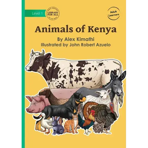Animals Of Kenya - Paperback 1