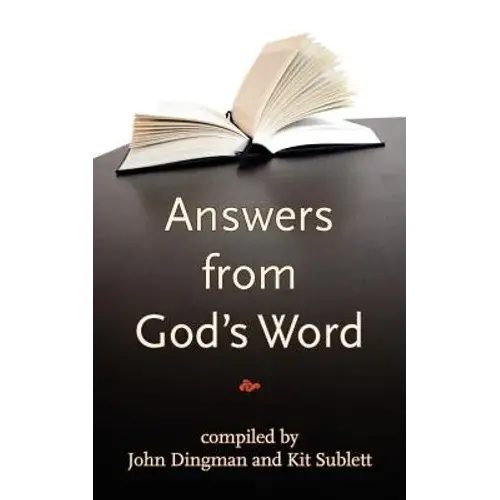Answers From God's Word - Paperback 1