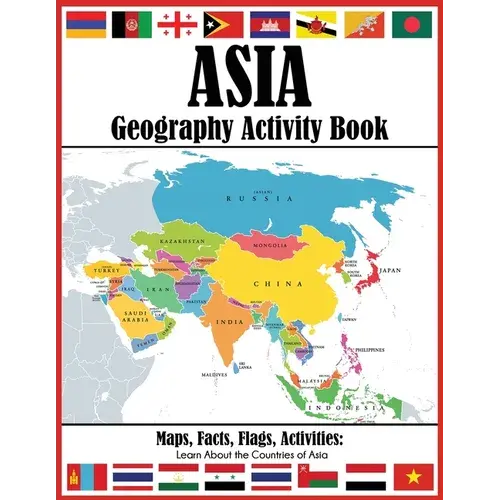 Asia Geography Activity Book - Paperback 1