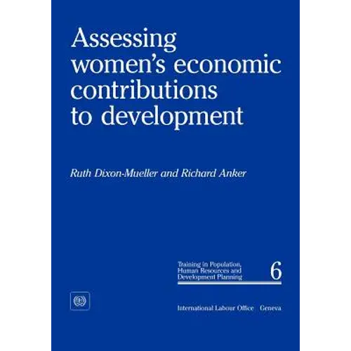 Assessing Women's Economic Contributions To Development (Phd 6) - Paperback 1