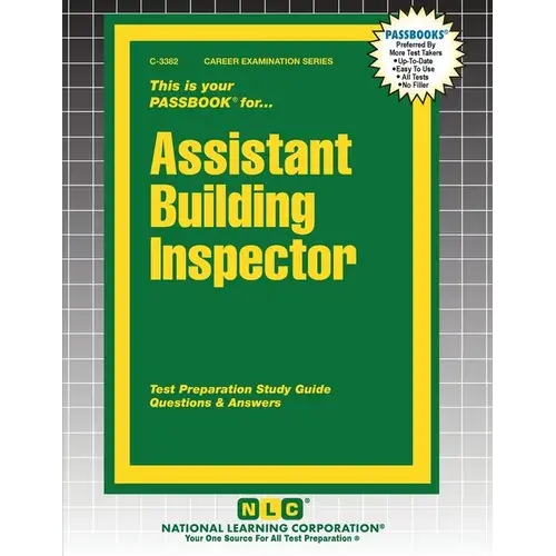 Assistant Building Inspector - Paperback 1