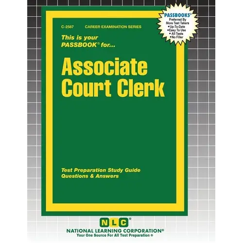 Associate Court Clerk - Paperback 1