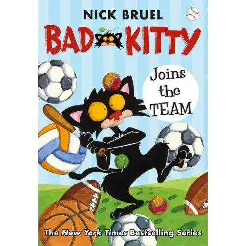Bad Kitty Joins The Team (Classic Black-And-White Edition) - Hardcover 1