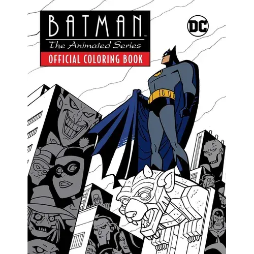 Batman: The Animated Series: Official Coloring Book - Paperback 1