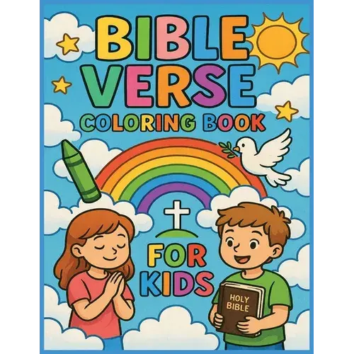 Bible Verse Coloring Book For Kids - Paperback 1
