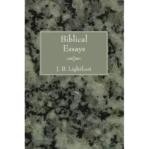 Biblical Essays - Paperback 1