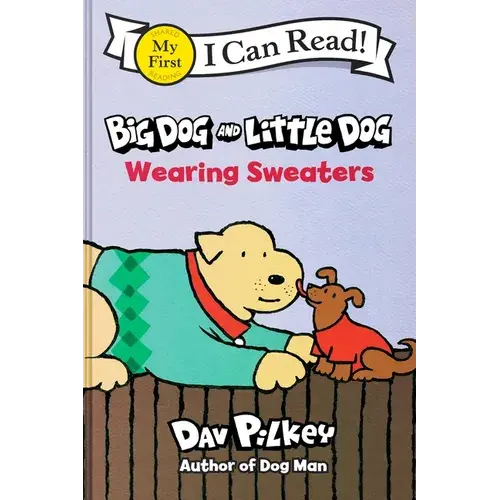 Big Dog And Little Dog Wearing Sweaters - Hardcover 1