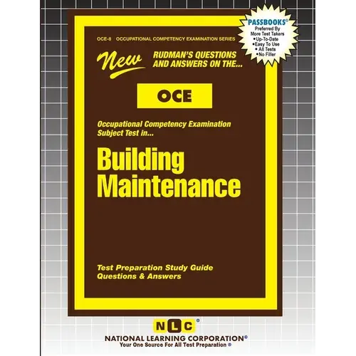Building Maintenance - Paperback 1