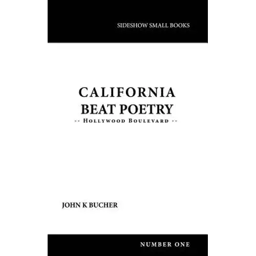 California Beat Poetry: Hollywood Boulevard - Paperback 1