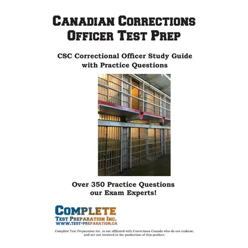 Canadian Corrections Officer Test Prep - Paperback 1