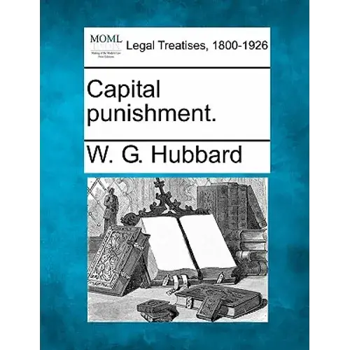 Capital Punishment. - Paperback 1