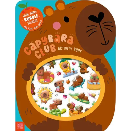 Capybara Club Activity Book - Paperback 1
