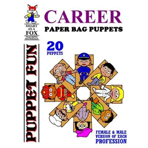 Career Paper Bag Puppets - Paperback 1