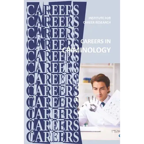 Careers In Criminology - Paperback 1