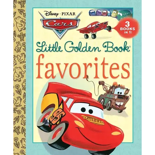Cars Little Golden Book Favorites (Disney/Pixar Cars) - Hardcover 1