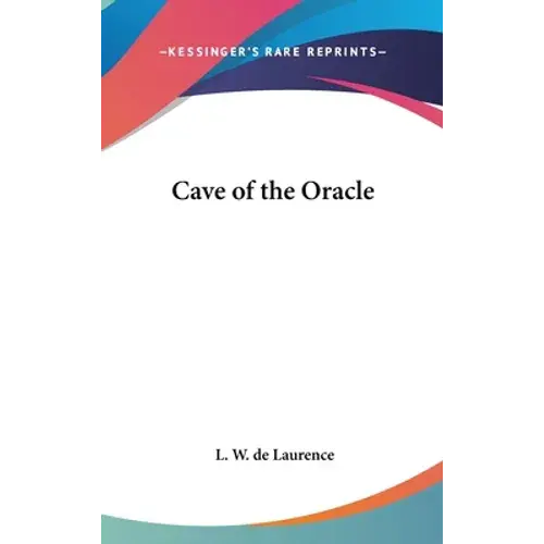Cave Of The Oracle - Hardcover 1