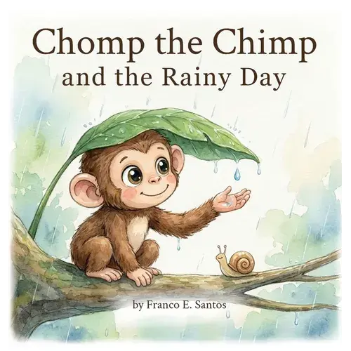 Chomp The Chimp And The Rainy Day - Hardcover 1