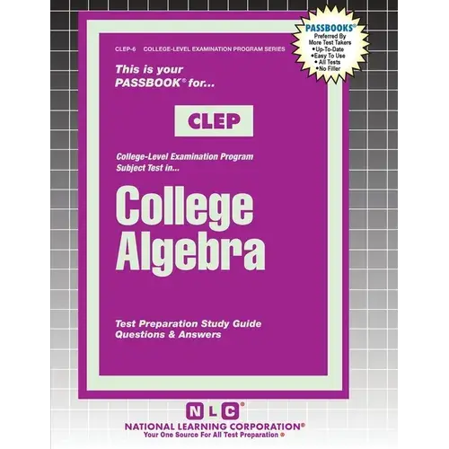 College Algebra - Paperback 1