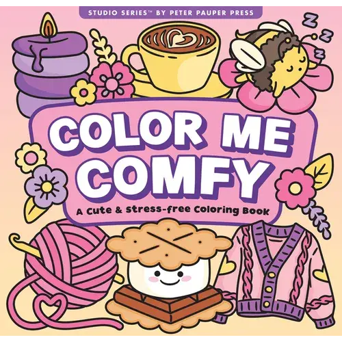 Color Me Comfy Adult Coloring Book (31 One-Sided Designs On Thick Paper) - Paperback 1