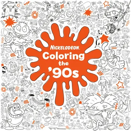 Coloring The '90S (Nickelodeon) - Paperback 1