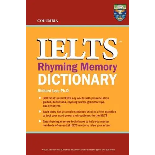 Columbia Ielts Rhyming Memory Dictionary - Paperback 1