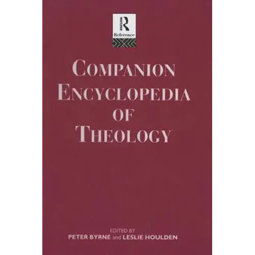 Companion Encyclopedia Of Theology - Paperback 1