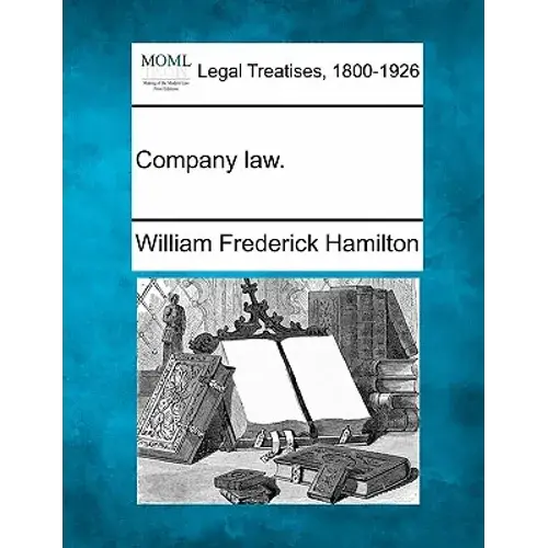 Company Law. - Paperback 1