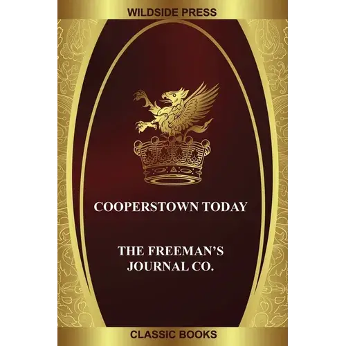 Cooperstown Today - Paperback 1