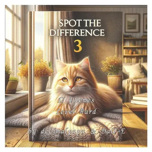 【Daily Brain Training】 Spot The Difference 【Animal Quest】 - Paperback 1