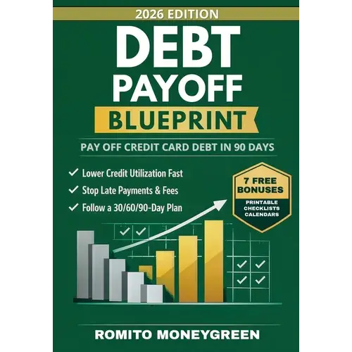Debt Payoff Blueprint: A 90-Day Step-By-Step Plan To Pay Off Credit Card Debt Without Payment-Date Confusion, Lower Credit Utilization Fast, And Keep - Paperback 1
