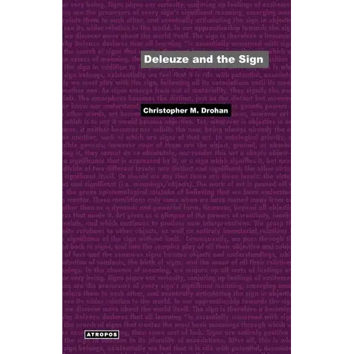 Deleuze And The Sign - Paperback 1