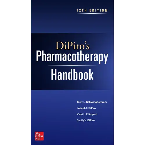 Dipiro's Pharmacotherapy Handbook, 12Th Edition - Paperback 1