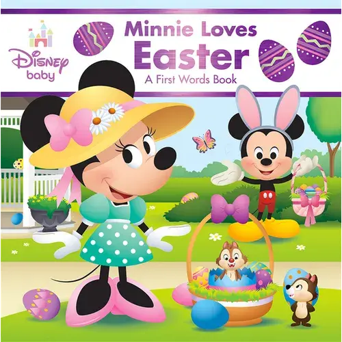 Disney Baby: Minnie Loves Easter: A First Words Book - Board Book 1