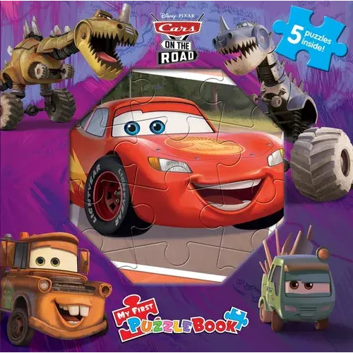 Disney Cars On The Road My First Puzzle Book - Novelty 1