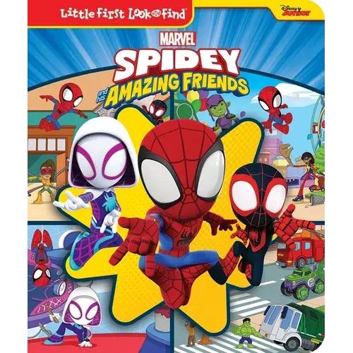 Disney Junior Marvel Spidey And His Amazing Friends: Little First Look And Find - Board Book 1