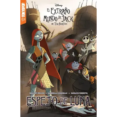 Disney Manga: El Extraño Mundo De Jack De Tim Burton: Espejo De Luna (Español) - Mirror Moon (Spanish Edition) - Paperback 1